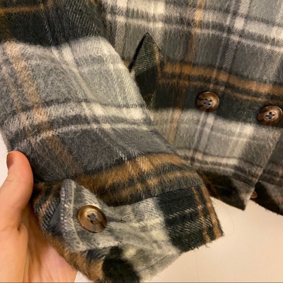 WORTHINGTON Super Soft Plaid Jacket -Size M - Picture 5 of 6